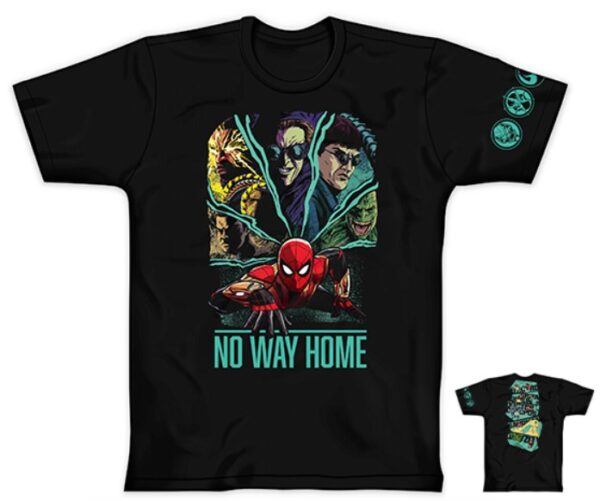Camiseta Spider Man 3 Vilões