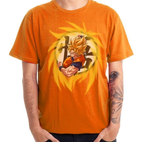 Camiseta Goku Super Sayajin